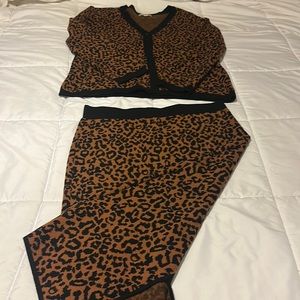 Sweater set XL sweater L skirt